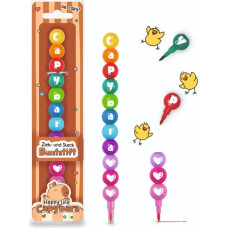 Trendhaus Capybara Happy Life - Pop-up colouring-pencil (11 colours)
