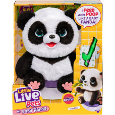 Little Live Pets Interaktīva plī&scaron;a rotaļlieta My Baby Panda, 25 cm