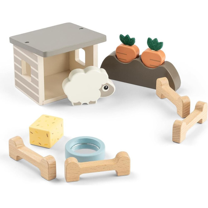 Done By Deer Tiny farm play set Sheepy