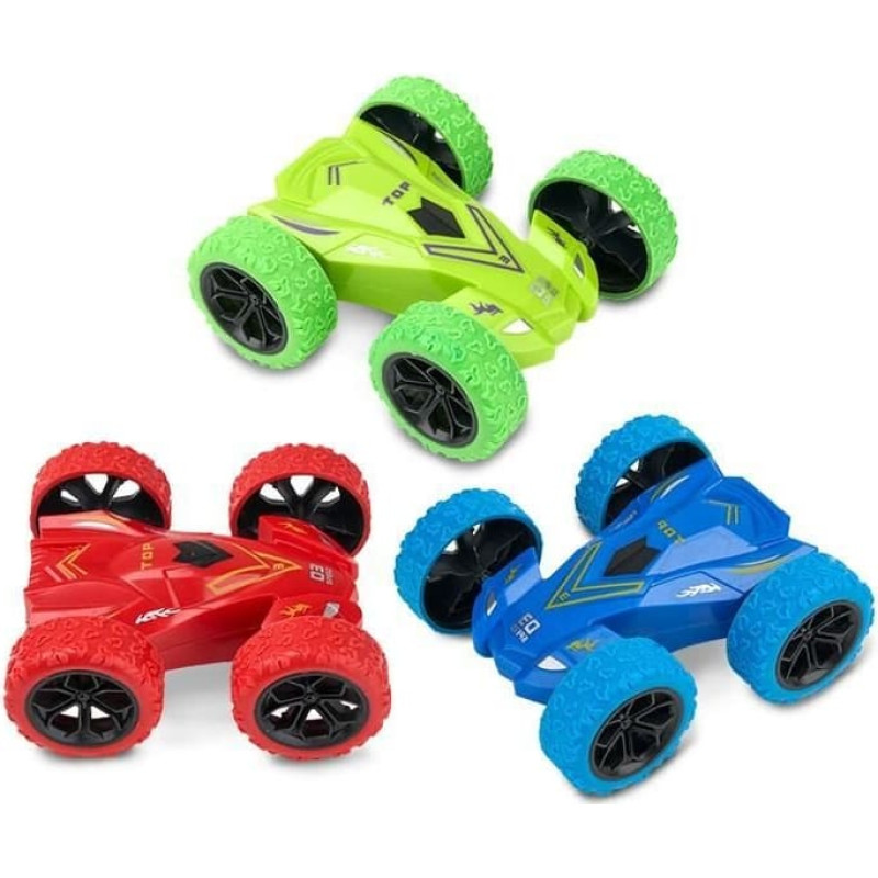 Trendhaus Speed Action - Stunt car with rollover function (1 pc., 3 designs)