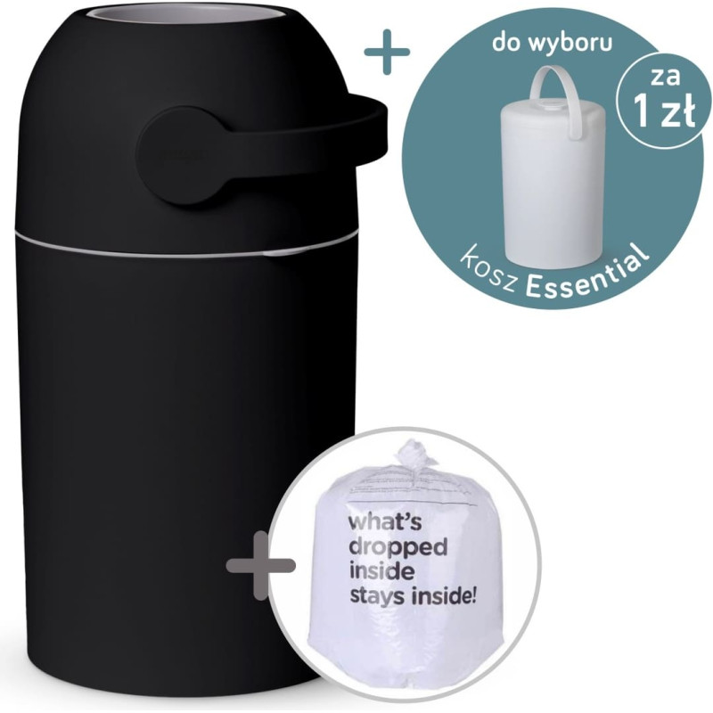 Magic DIAPER PAIL MAJESTIC BLACK
