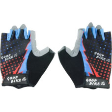 Bottari Bicycle gloves "STAR", adult, size: L, black/blue