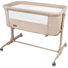 Kidwell faltbares 2-in-1-Bett NALI, beige: Beistellbett oder freistehendes Bett