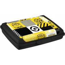 Keeeper Pārtikas uzglabā&scaron;anas trauks deco-click-box mini 0,5L Carla  "Minions Mosaic" 17x13x3,5cm melns