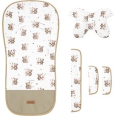 Sensillo STROLLER INSERT DELUXE VELVET FRIENDS