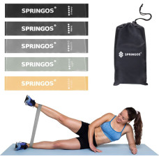 Springos Exercise resistance bands, multicolored set Springos FA0132