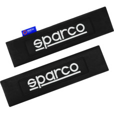 Sparco Seat Belt Pads Set, black