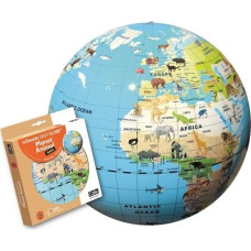 Caly Inflatable globe Planet animals, 42 cm