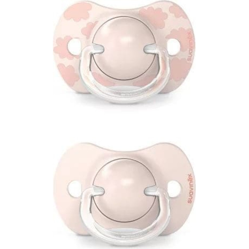 Suavinex 083164 Schnuller SX PRO 0-6 2PCS DREAMS PINK 308271