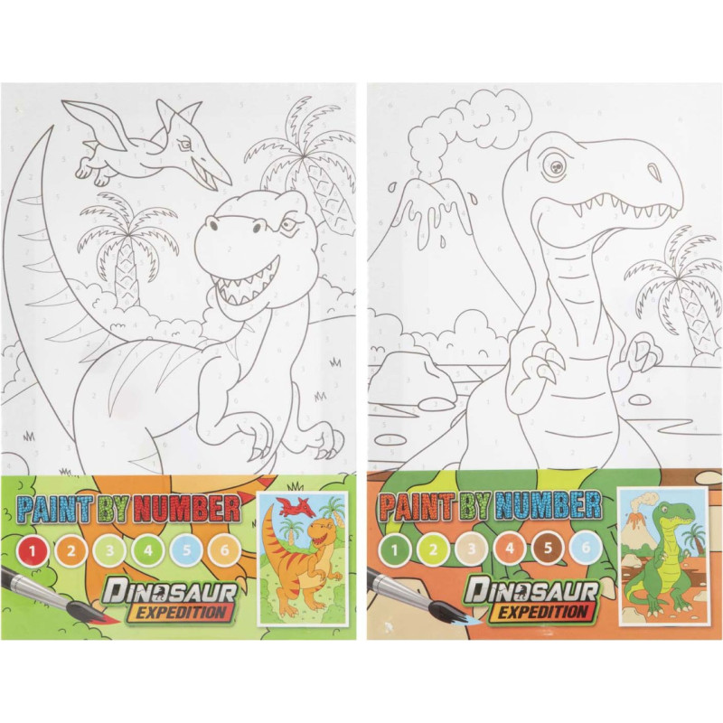 Värvi numbri järgi dinosaurus