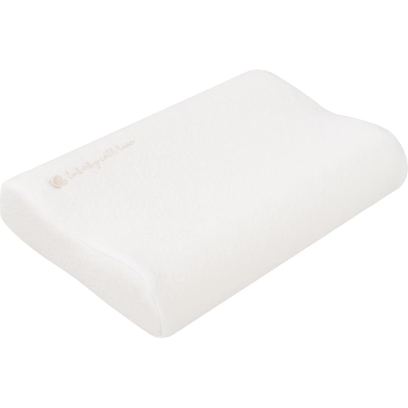 Memory foam ergonomic ventilated pillow Airknit White