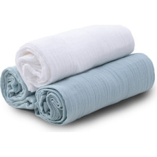 Babymatex Diaper - SET - TB0488/33 - MUSLIN - dwo-layer - size 70x80 cm  - MINT