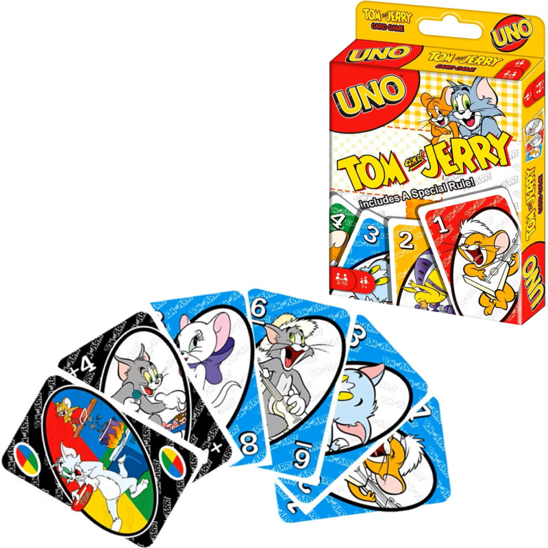 GRA KARTY UNO TOM I JERRY