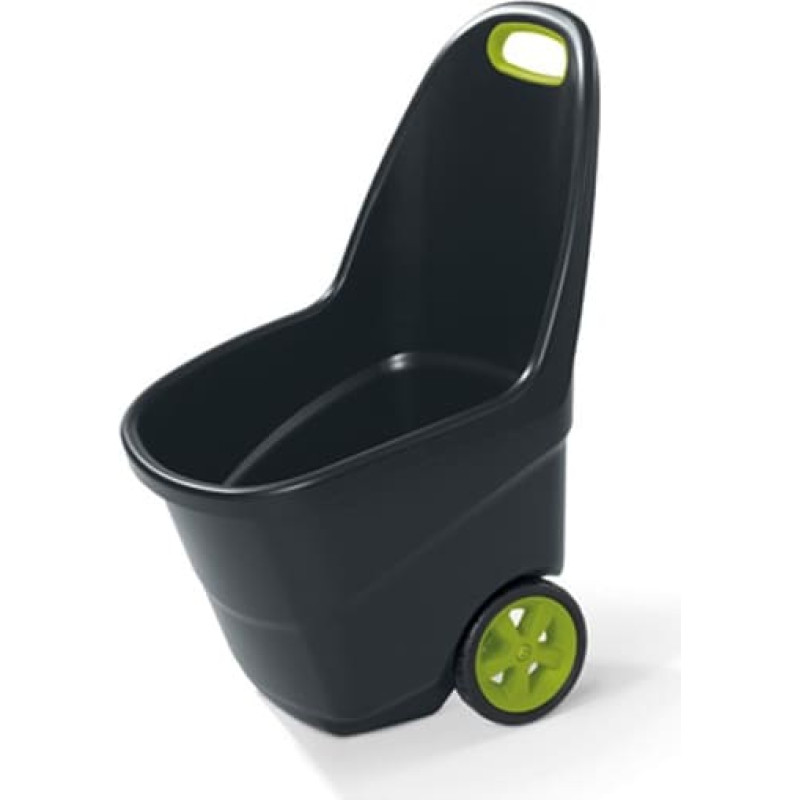 Keter Schubkarre Easy Go XL, 62L, dunkelgrau