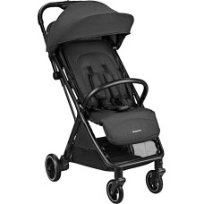KIKKABOO Lauren Kinderwagen mit automatischem Faltmechanismus Black