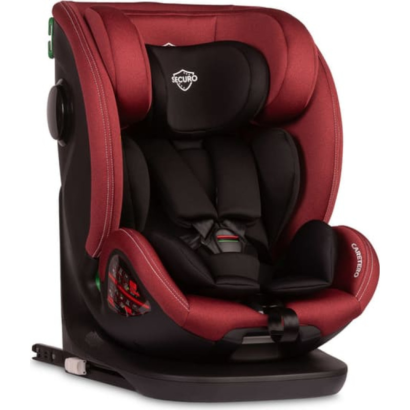 Caretero Autositz SECURO I-SIZE BURGUNDY (40-150)