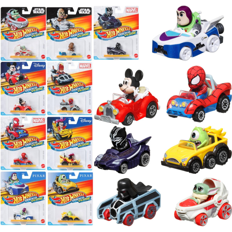AUTO HOT WHEELS RACER VERSE 1:64 MIX