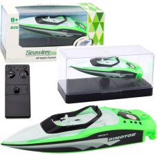 Puldiga juhitav paat 15 cm, roheline