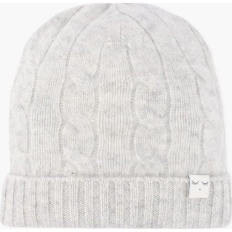 Livly Clothing Bērnu cepure Livly Cable Knit Hat Grey, 100% Ka&scaron;mirs