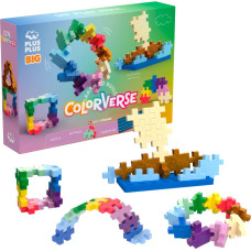 Plus Plus BIG Learn to Build, Colorverse, 60 pcs.