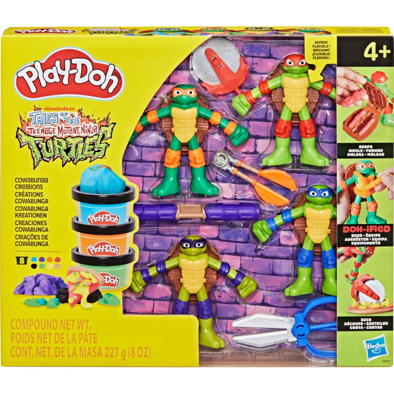 Hasbro Play Doh PLAY-DOH игровой набор  Cowabunga Creations