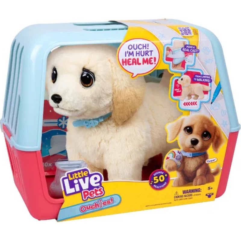 Moose Little Live Pets Ouchies – Hündchen Cooper (26679)