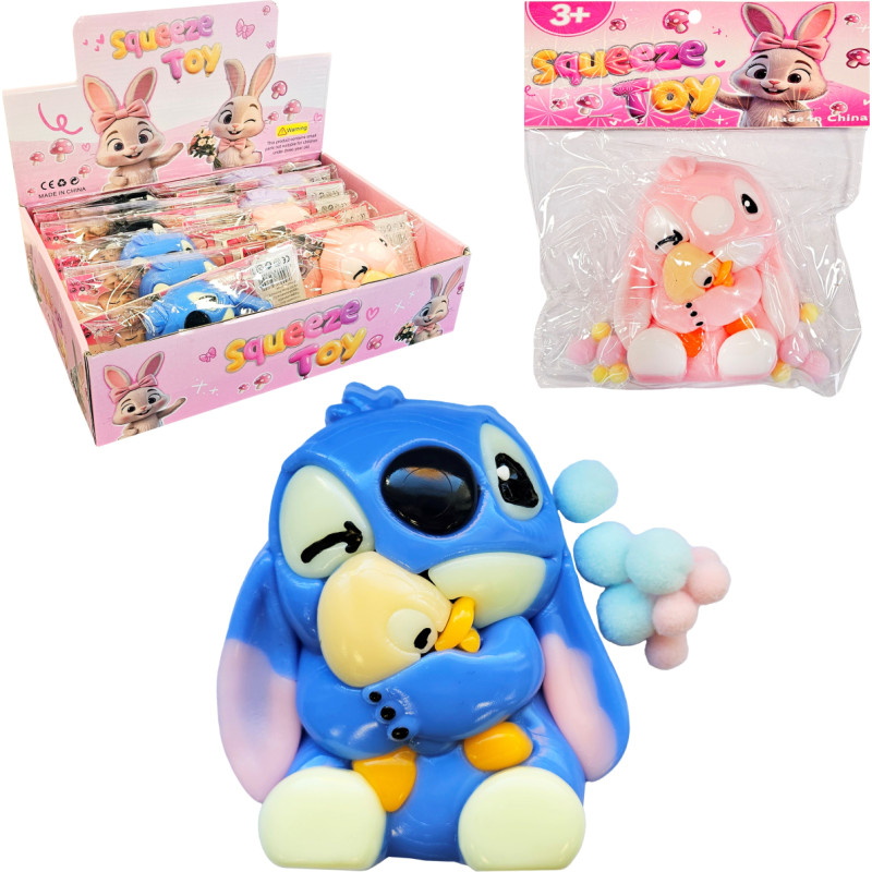 Squishy Antistress-Spielzeug Stitch – 2 Farben
