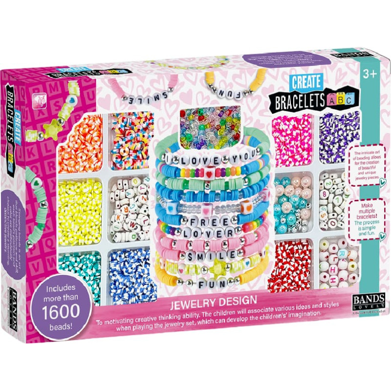 Schmuckbastelset, 1600 Teile