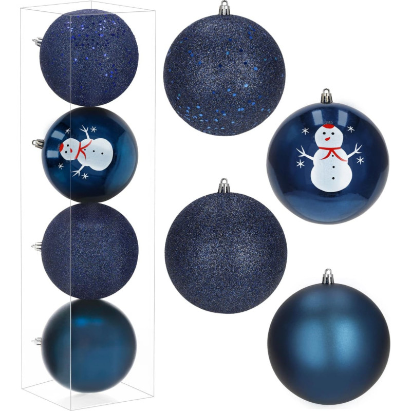 Springos Christmas tree decorations Springos CA1368, 4 pcs.