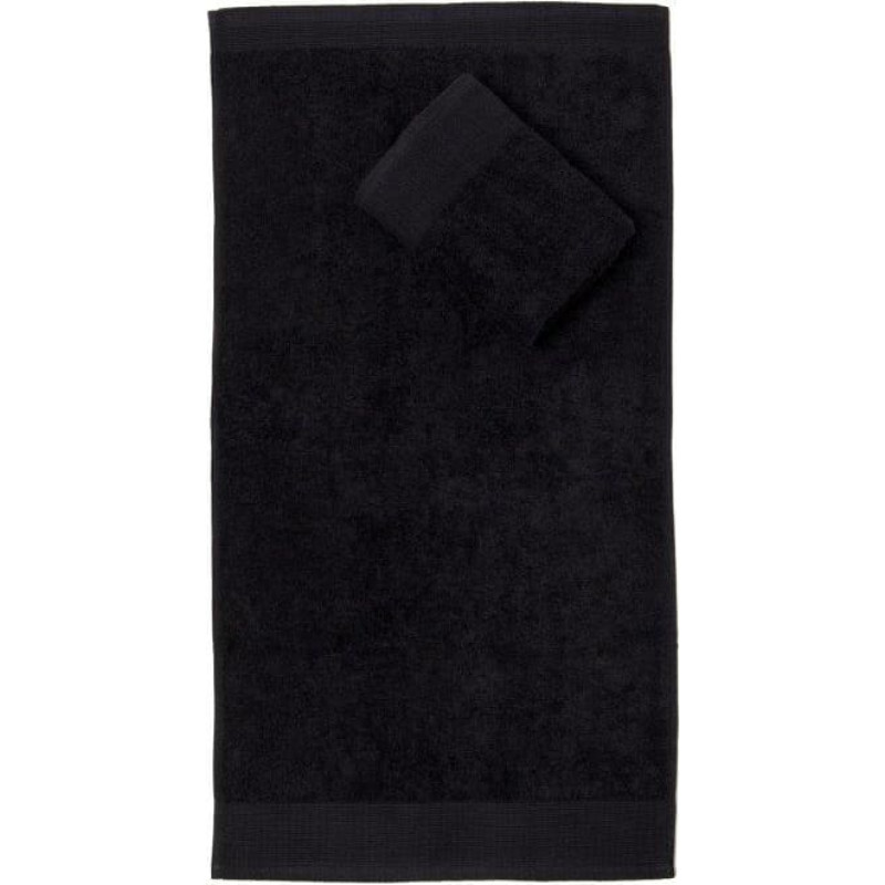 RĘCZNIK AQUA 30X50 FROTTE CZARNY 500G.