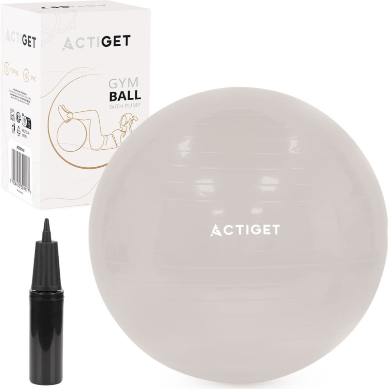 Springos Gym ball with pump 65 cm ACT0145