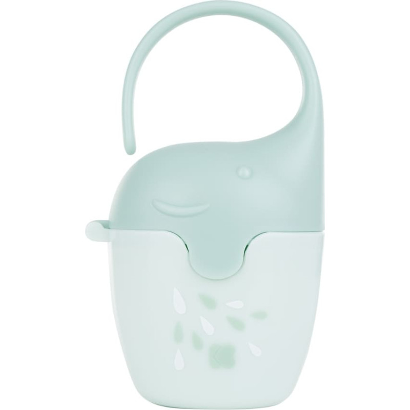 KIKKABOO Schnullerbox Elephant Mint
