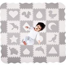 Springos Children's foam mat - Puzzle Springos 150x150 cm