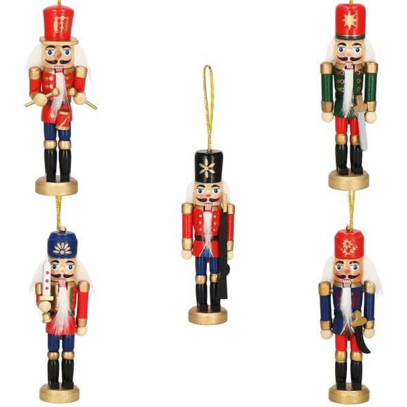 Springos Christmas decoration-nutcracker Springos CA0821 12.5cm 6 pcs.