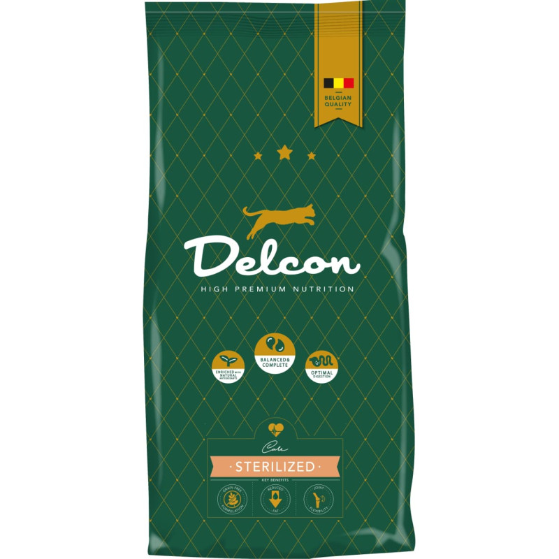 Delcon Food for sterilized cats / 1,75 kg