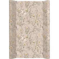 Твърда PVC подложка за повиване 50х70см Secret Garden Beige