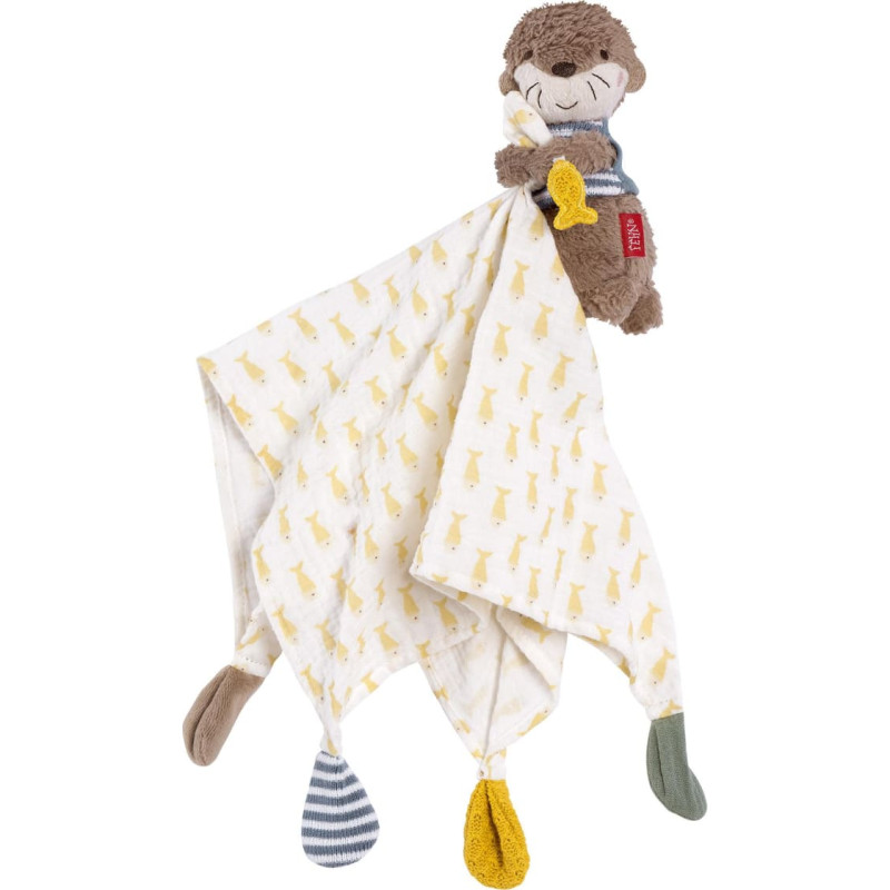 Fehn muslin comforter Otter Brown