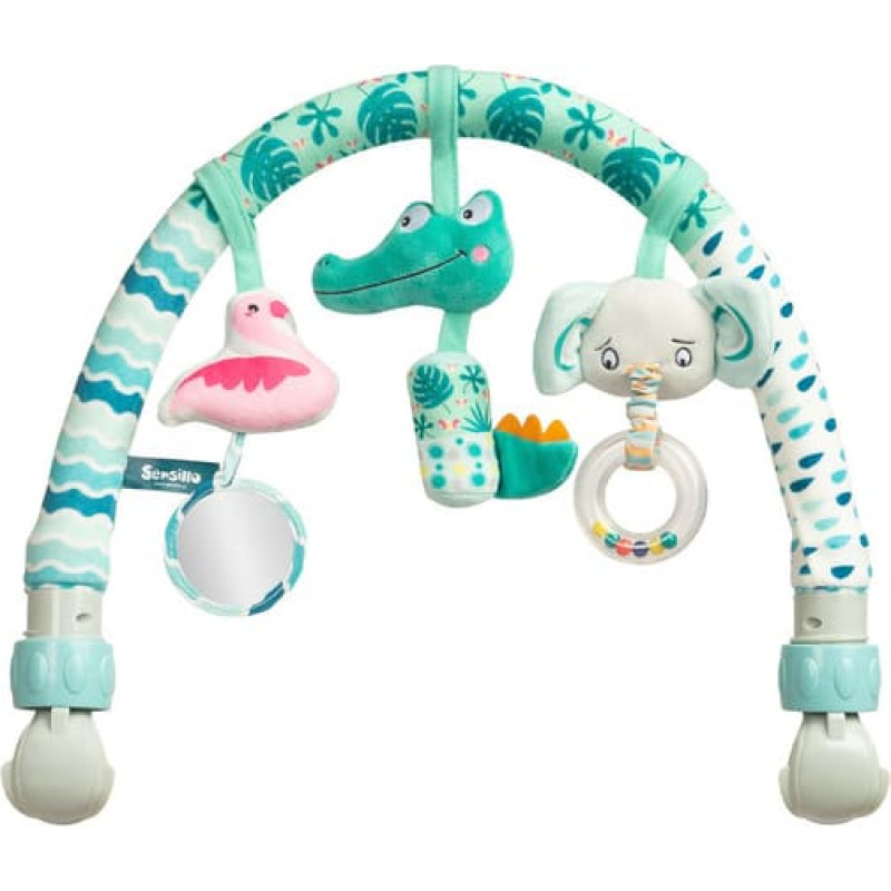 Toyz 0155 Kinderwagen-Spielbogen JUNGLE