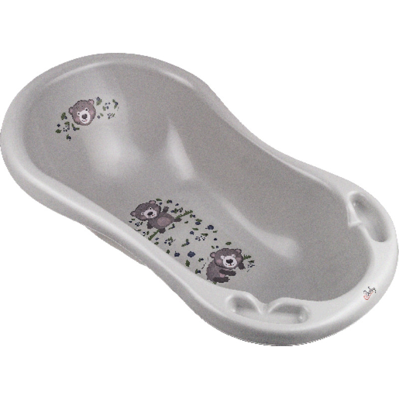 Maltex Badewanne 84 cm Bear Forest Gang, grau