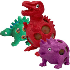 Deluxebase Stressball „Dinosaurier“