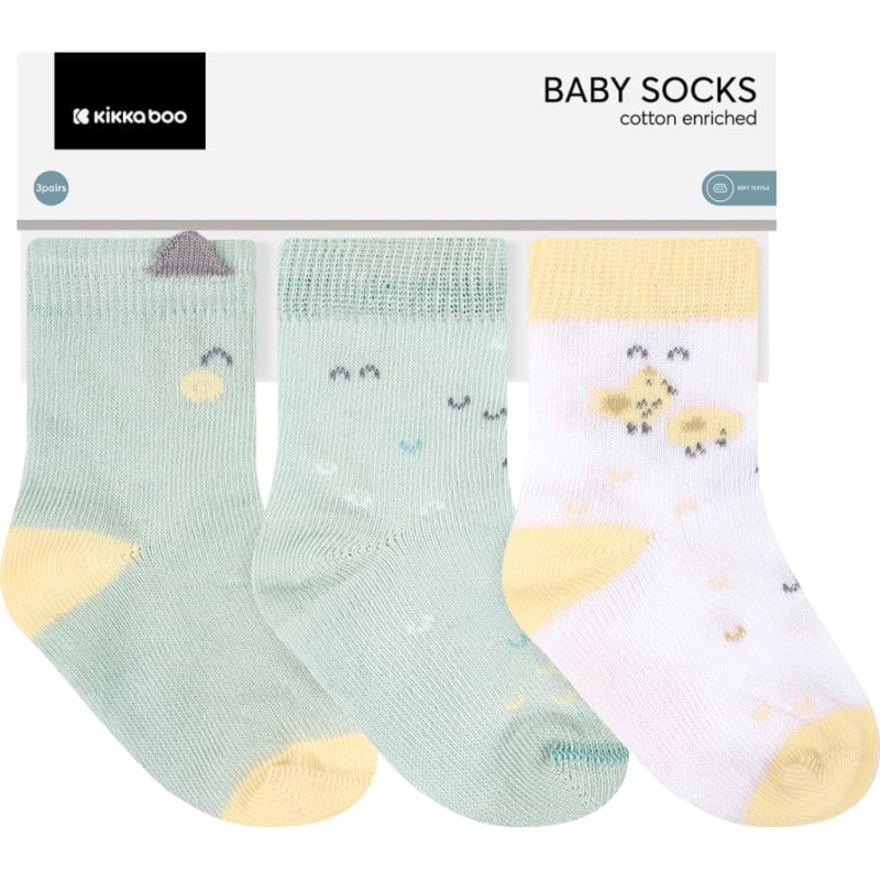 Baby socks with 3D ears Sleepy Sheep 1-2y