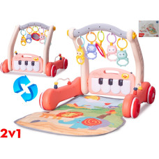 HIPO Spielmatte mit Lauflernhilfe – 86367 – rosa