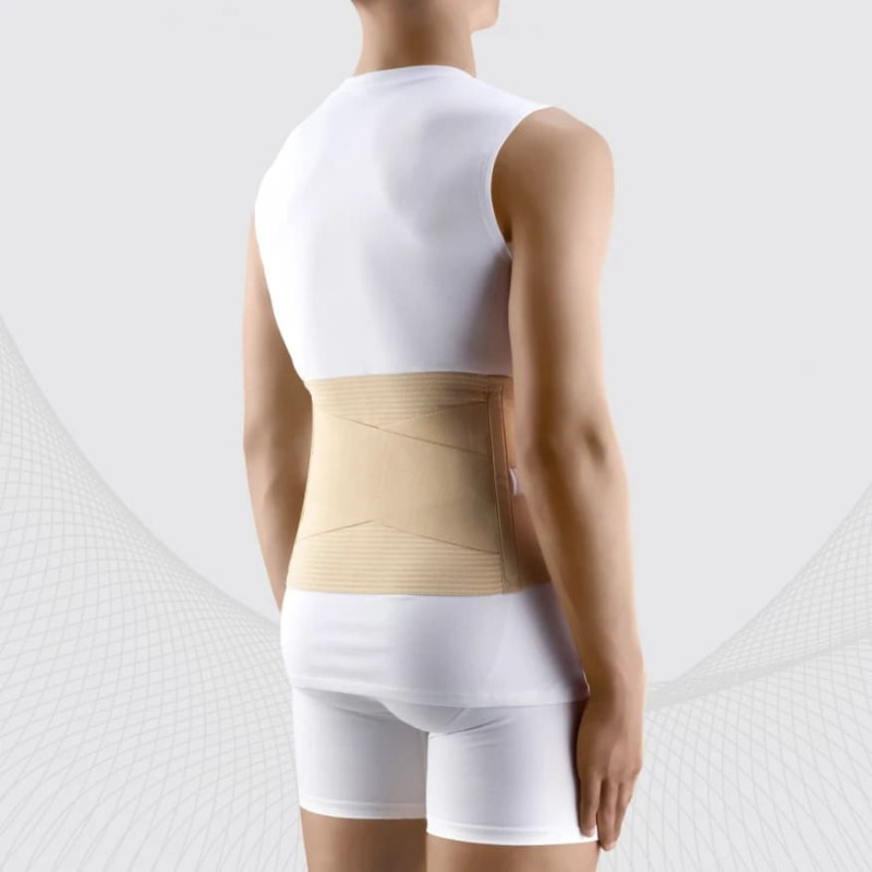 Tonus Elast 0012 medizinischer elastischer Gürtel zur Fixierung der Lendenwirbelsäule, Beige N1 (M)