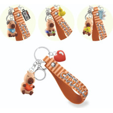 Trendhaus Capybara Happy Life - Key chain capybara (1 pc., 4 designs)