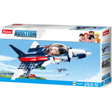 Sluban construction set, Jet plane, 134 pcs.