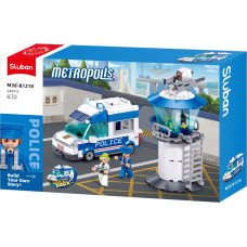Sluban construction set, Police convoy and observation post, 245 pcs.