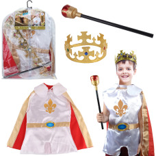 ZESTAW STRÓJ KRÓLA BERŁO KORONA