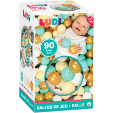 Ludi colourful toy ball set, 90 pcs.