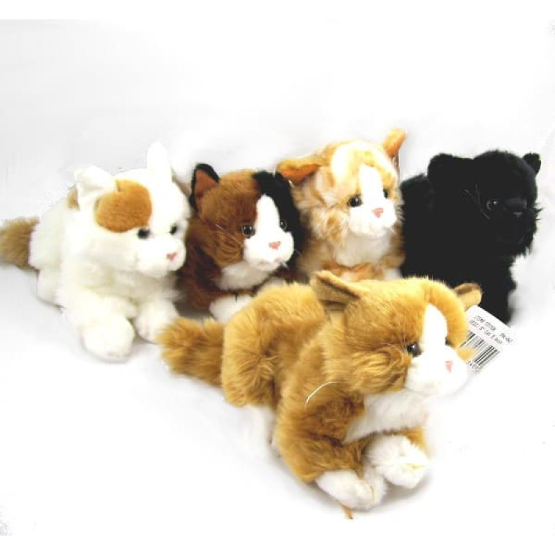 Uni-Toys Plush toy Kittens sleeping, 22 cm
