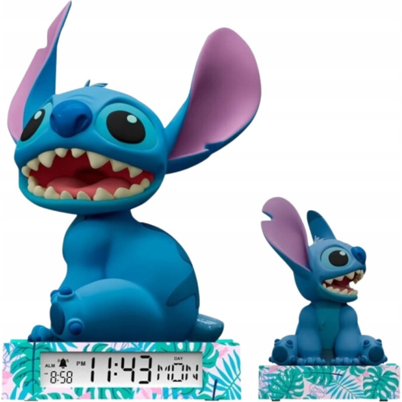 Kids Euroswan - Akcesoria Licencyjne NIGHT LIGHT 3D ALARM CLOCK AND DATE STIT